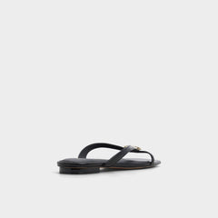Iliria Black Women's Flats - Slide sandal | Aldo on sale