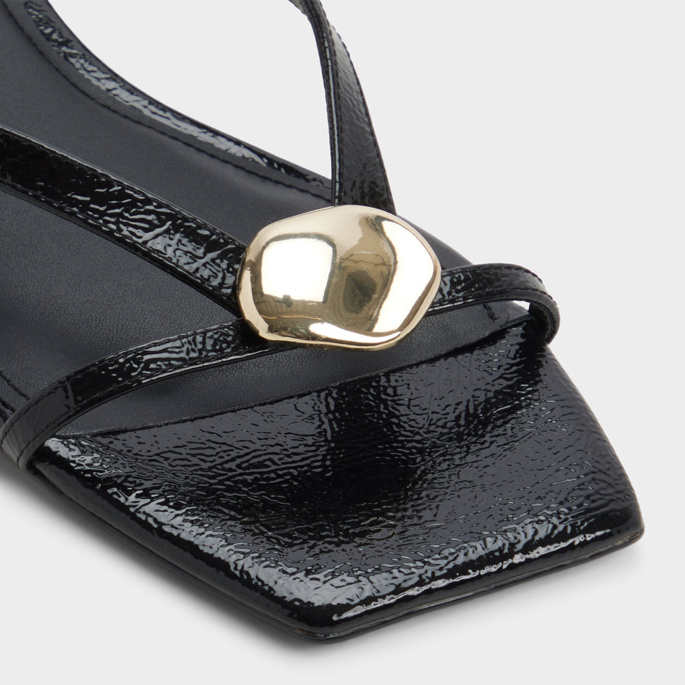 Iliria Black Women's Flats - Slide sandal | Aldo on sale