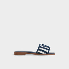 Sabbia Blue Combo Women's Flats - Slide sandal | Aldo for sale