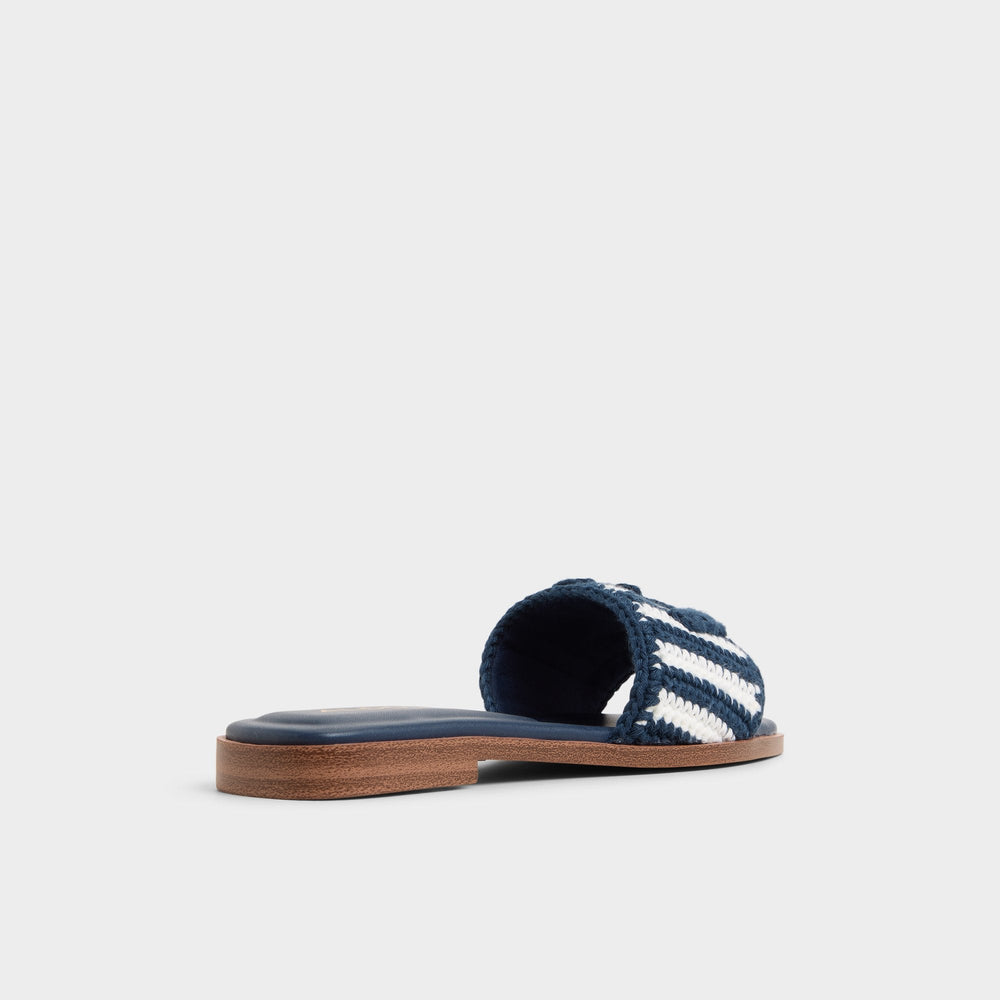 Sabbia Blue Combo Women's Flats - Slide sandal | Aldo for sale