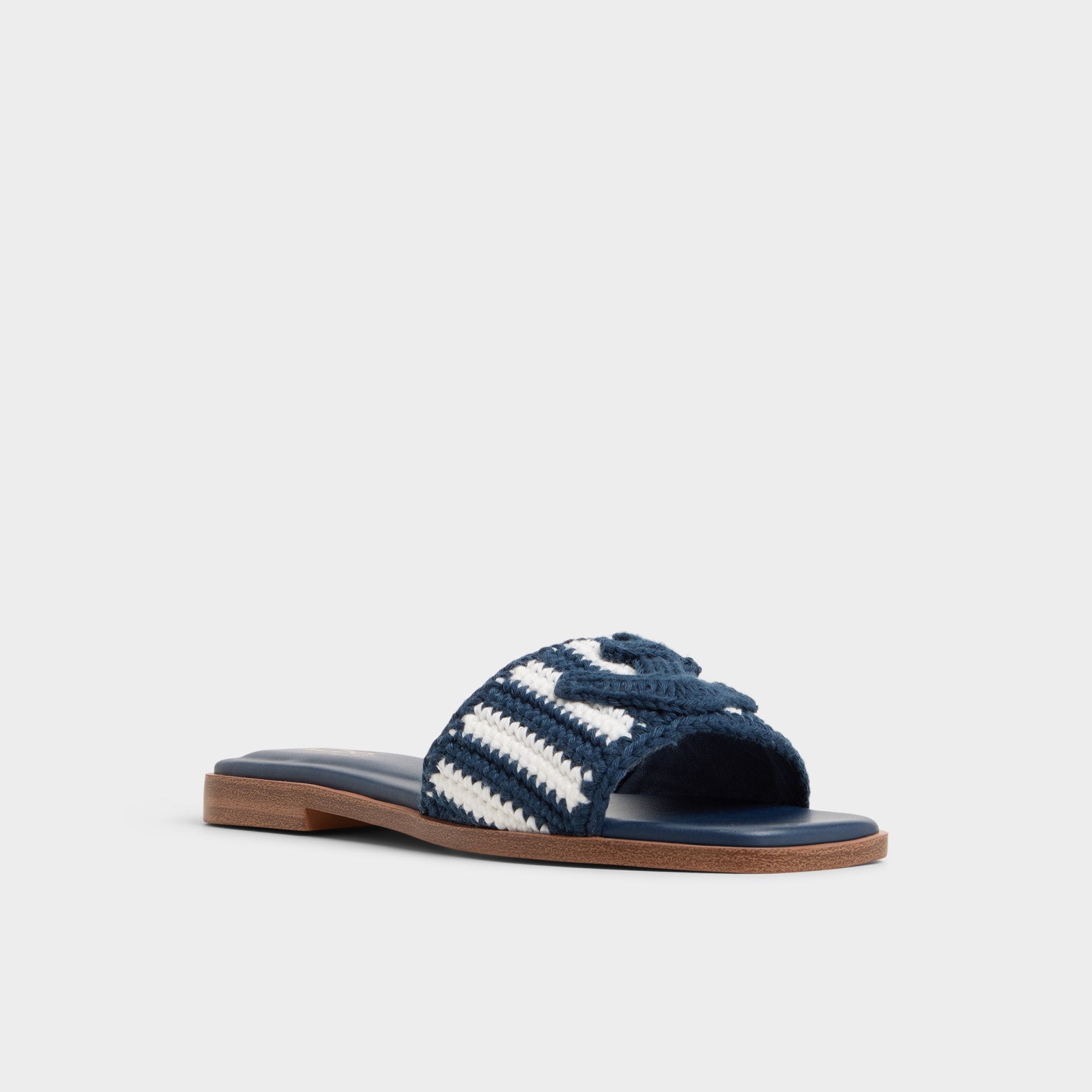 Sabbia Blue Combo Women's Flats - Slide sandal | Aldo for sale