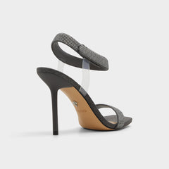 Rosy Dark Grey Women's Strappy sandals - Strappy heeled sandal | Aldo sale
