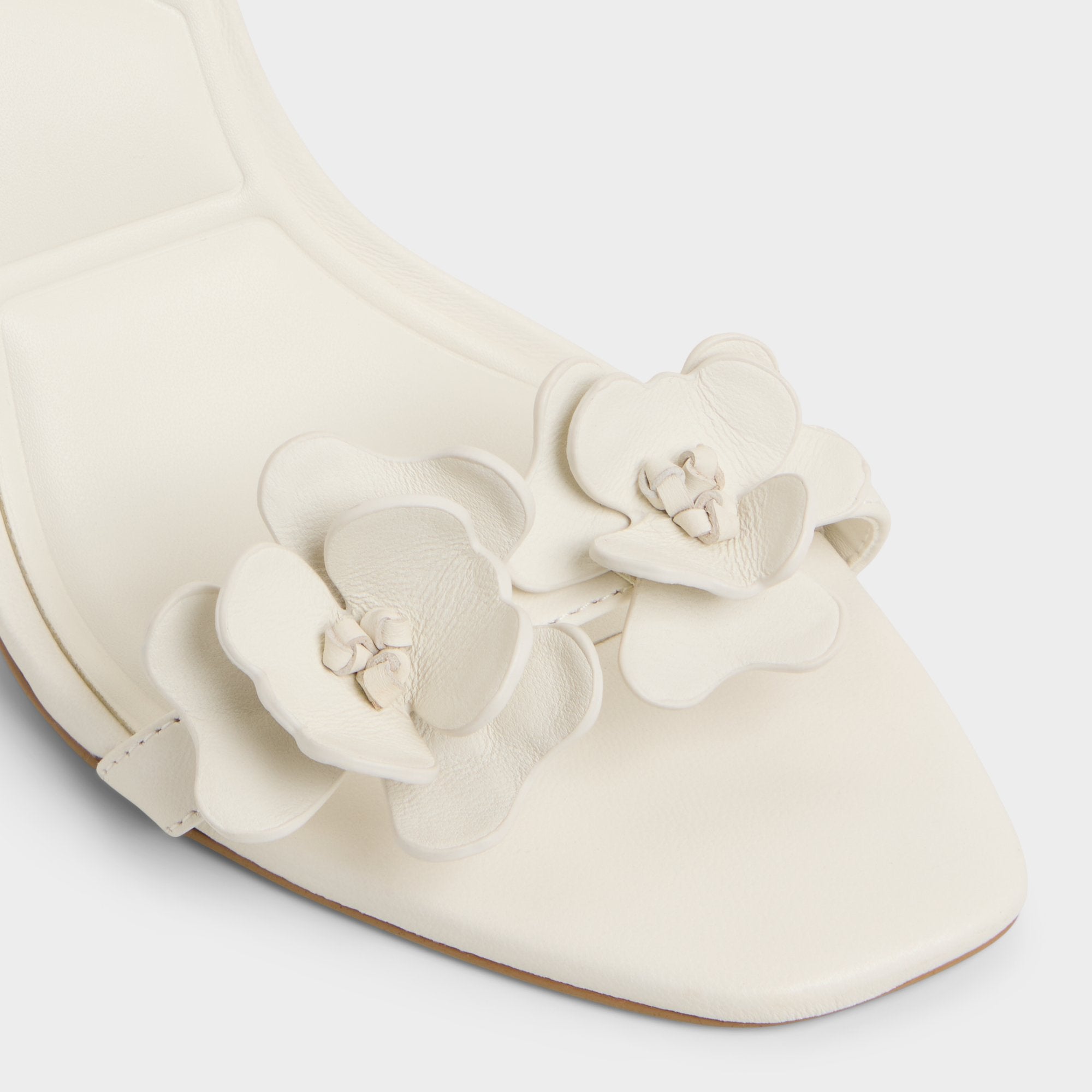 Daisylily White/Bone Women's Heeled sandals - Strappy heeled sandal, Stiletto heel | Aldo on sale
