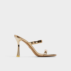Evalyn in Gold - Strappy heeled sandal, Stiletto heel | Aldo for sale