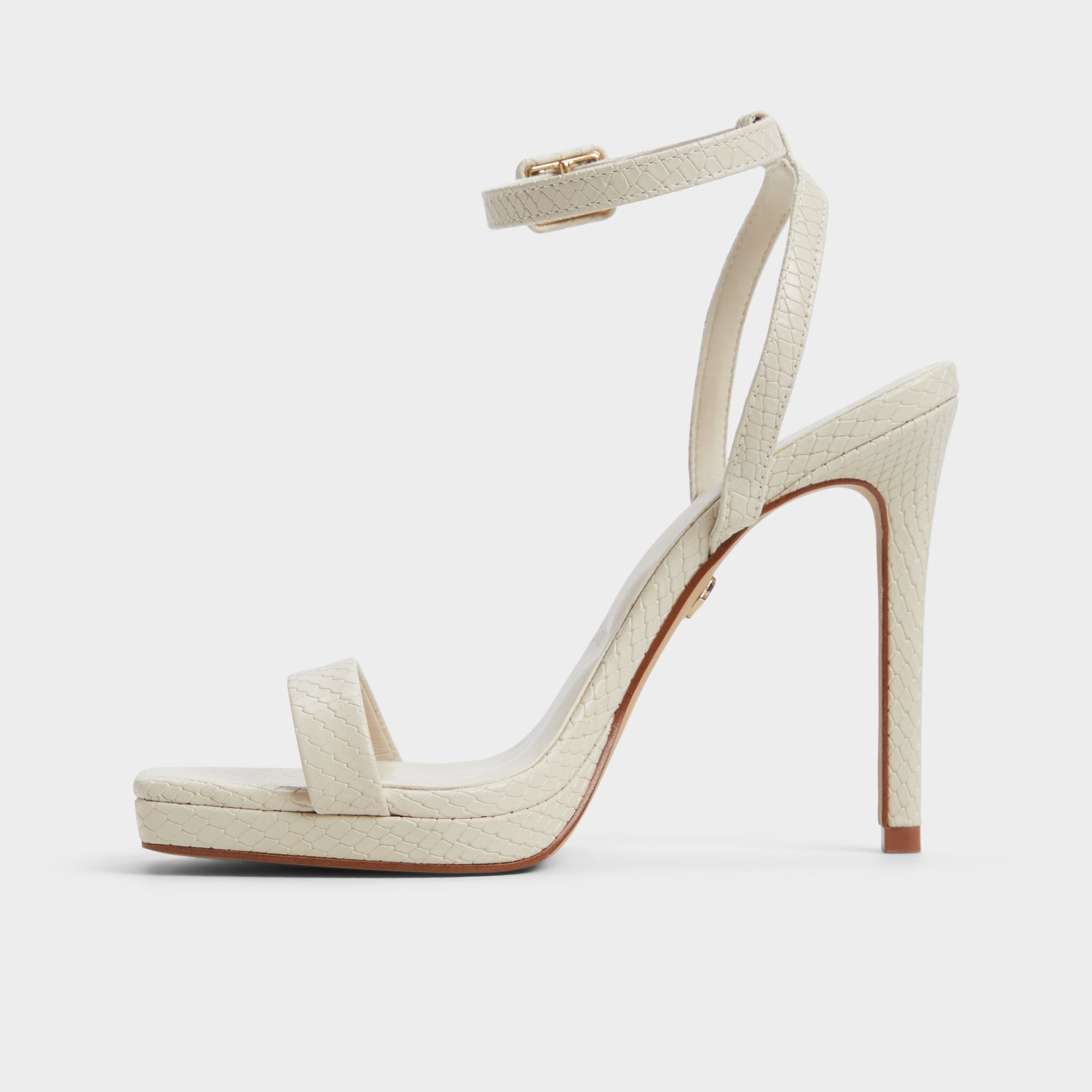 Kaathy Light Brown Women's Strappy Heels - Strappy heeled sandal | Aldo online