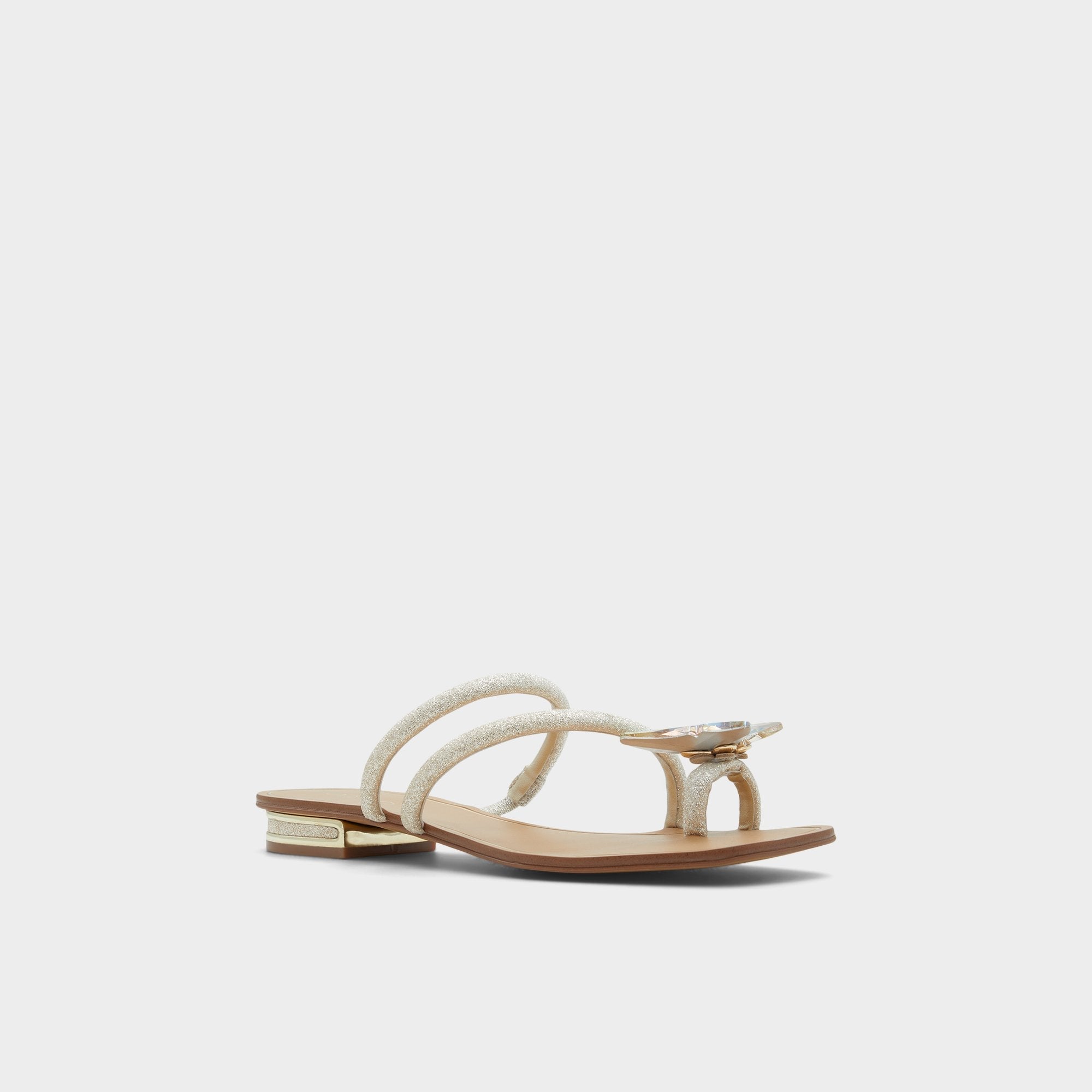 Garberia Silver Women's Flats - Flip flop | Aldo discount