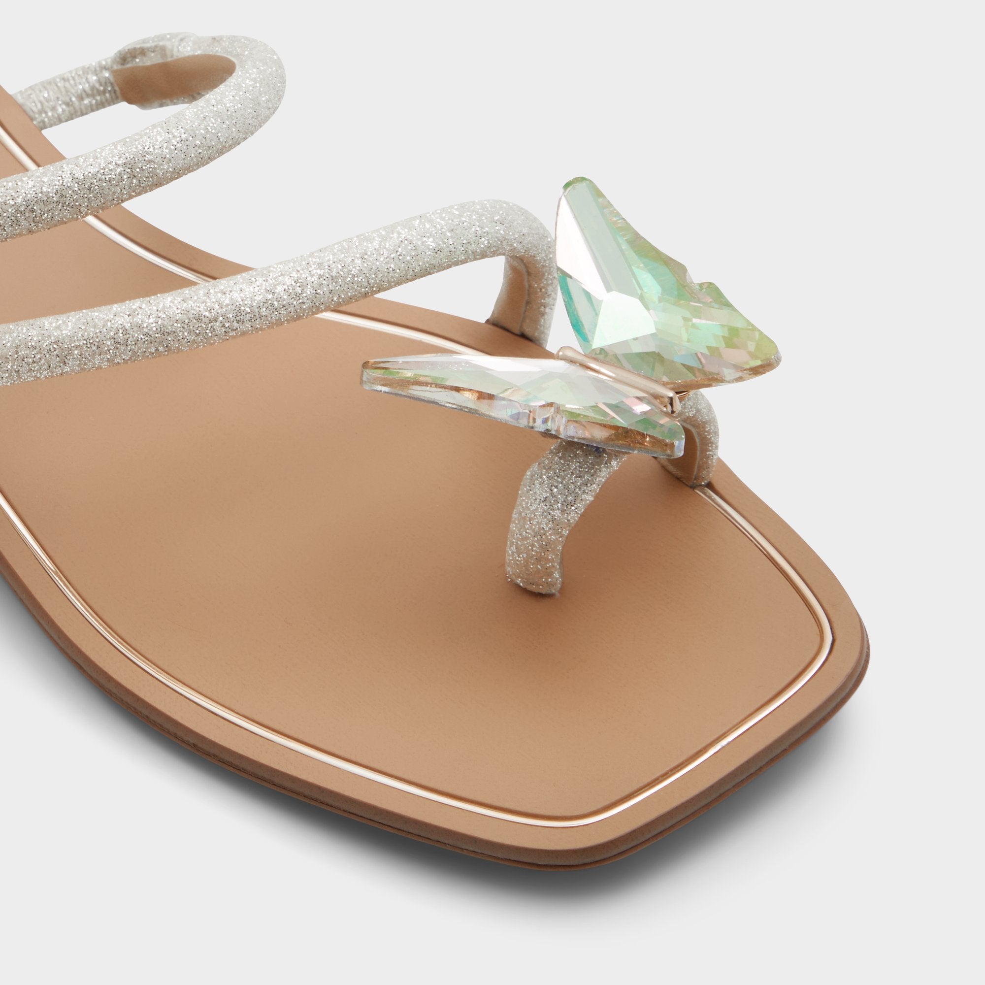 Garberia Silver Women's Flats - Flip flop | Aldo discount