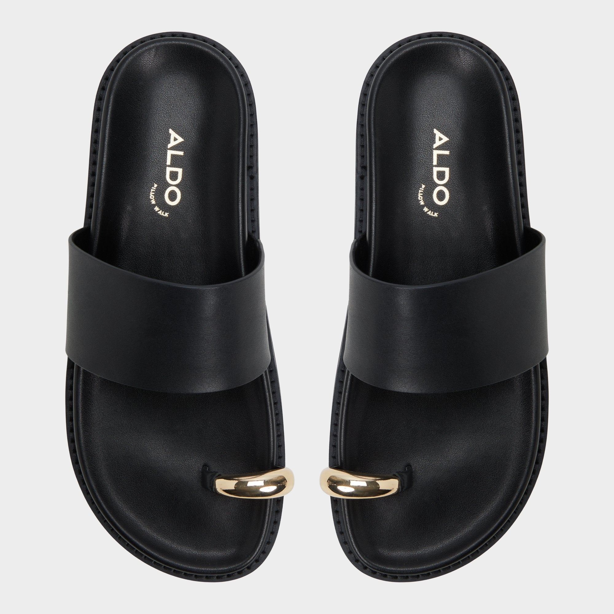 Beachstroll Black Women's Footbed sandals - Footbed sandal, Footbed sandal | Aldo outlet