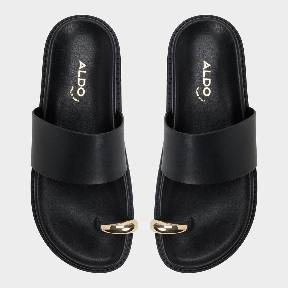 Beachstroll Black Women's Footbed sandals - Footbed sandal, Footbed sandal | Aldo outlet