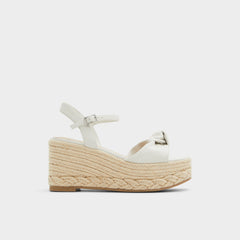 Annamarie White Women's Wedges - Wedge sandal, Wedge heel | Aldo on sale