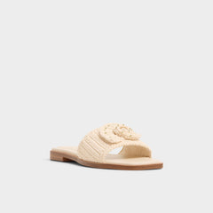 Sabbia Light Beige Women's Flats - Slide sandal | Aldo for sale