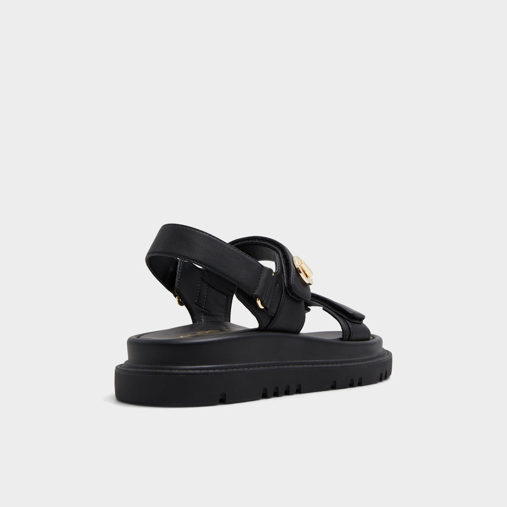 Linette Black Women's Footbed sandals - Footbed sandal, Footbed sandal | Aldo outlet