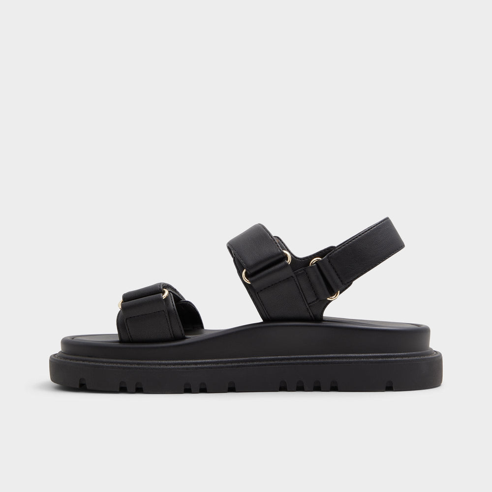 Linette Black Women's Footbed sandals - Footbed sandal, Footbed sandal | Aldo outlet