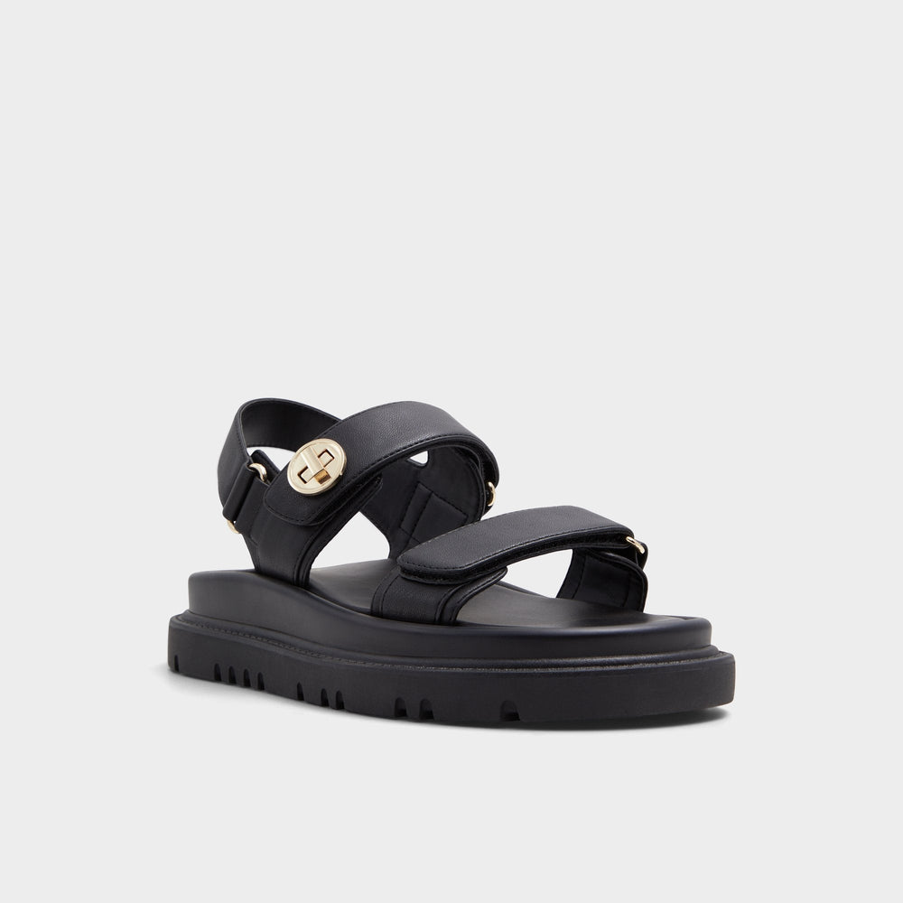 Linette Black Women's Footbed sandals - Footbed sandal, Footbed sandal | Aldo outlet
