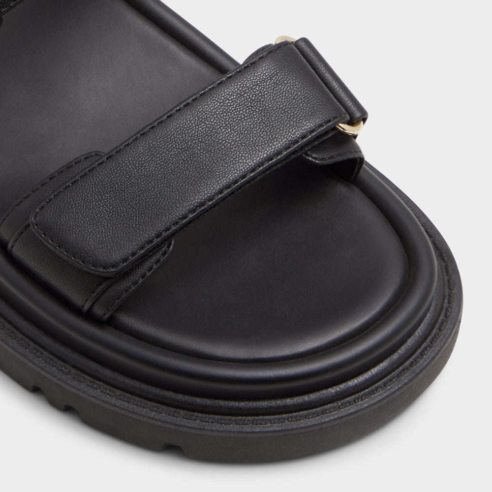 Linette Black Women's Footbed sandals - Footbed sandal, Footbed sandal | Aldo outlet