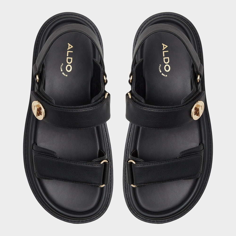 Linette Black Women's Footbed sandals - Footbed sandal, Footbed sandal | Aldo outlet