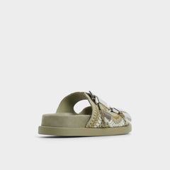 Bohodream Khaki Women's Footbed sandals - Footbed sandal | Aldo on sale