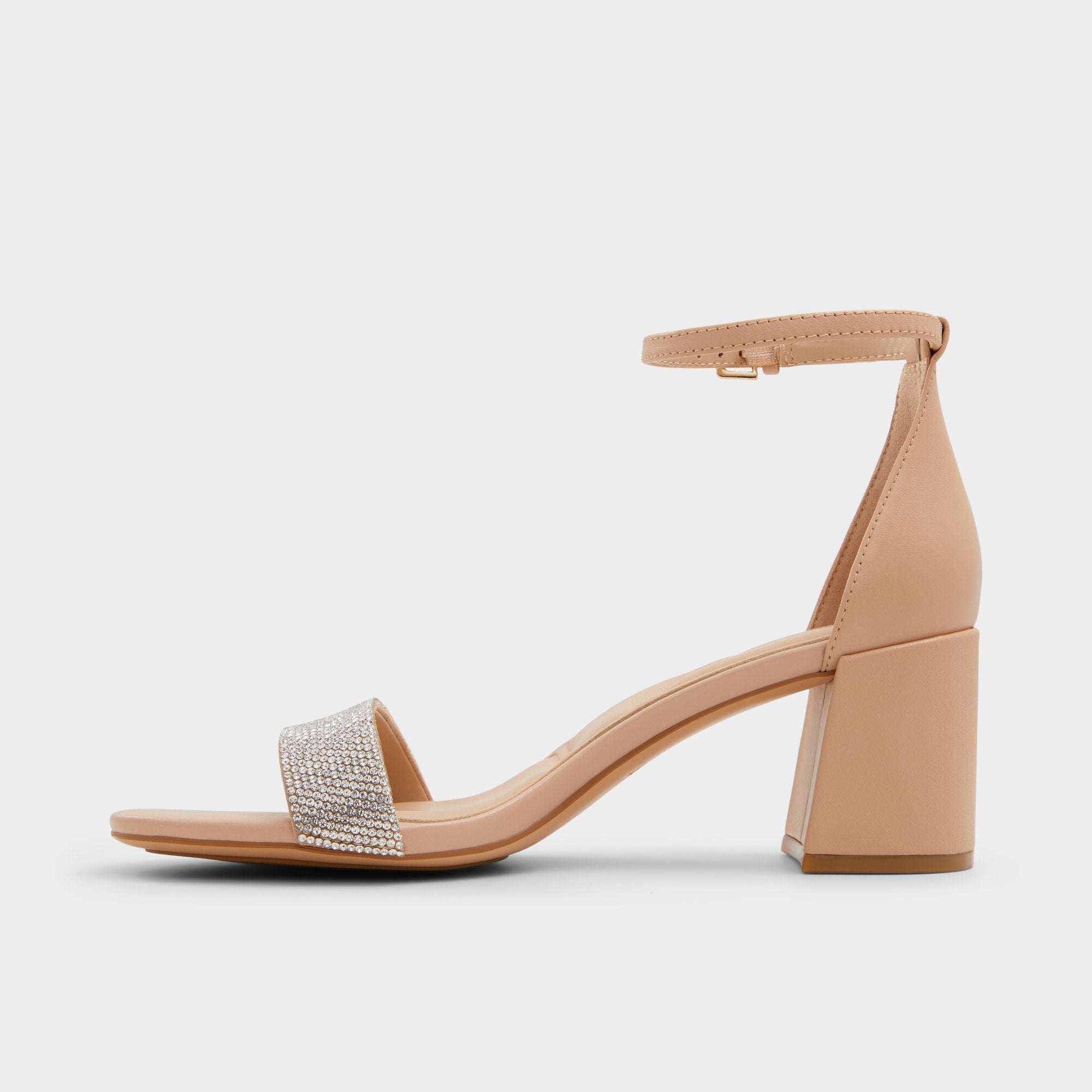 Pristine in Bone - Strappy sandal, Block heel | Aldo for sale