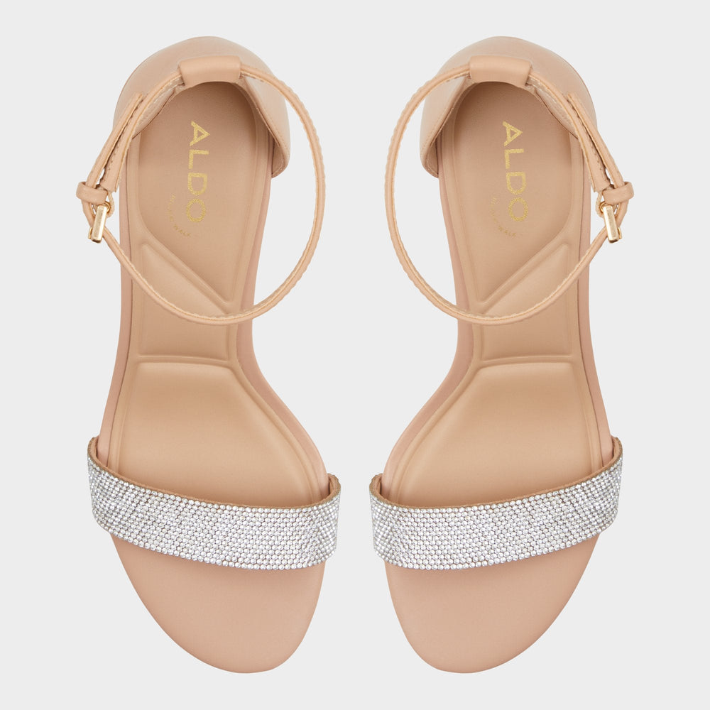 Pristine in Bone - Strappy sandal, Block heel | Aldo for sale