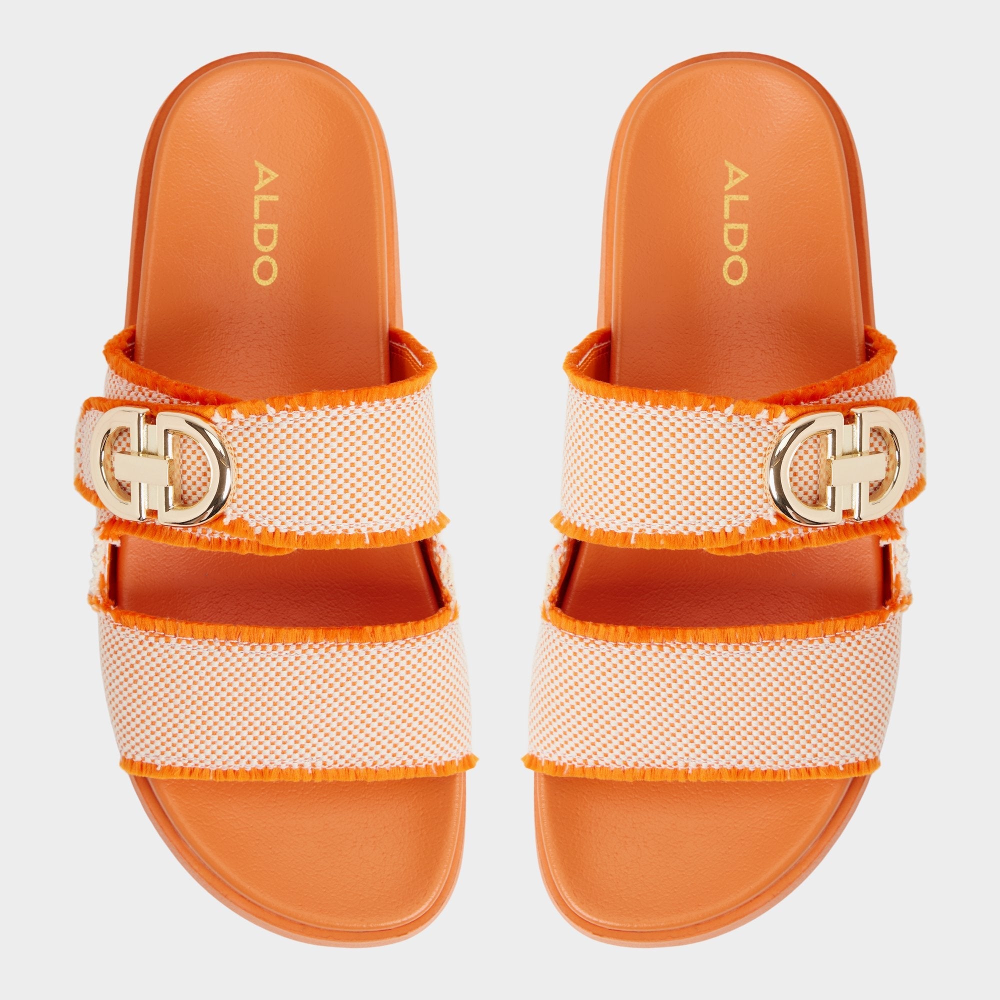 Daisymae Orange Women's Footbed sandals -  | Aldo discount