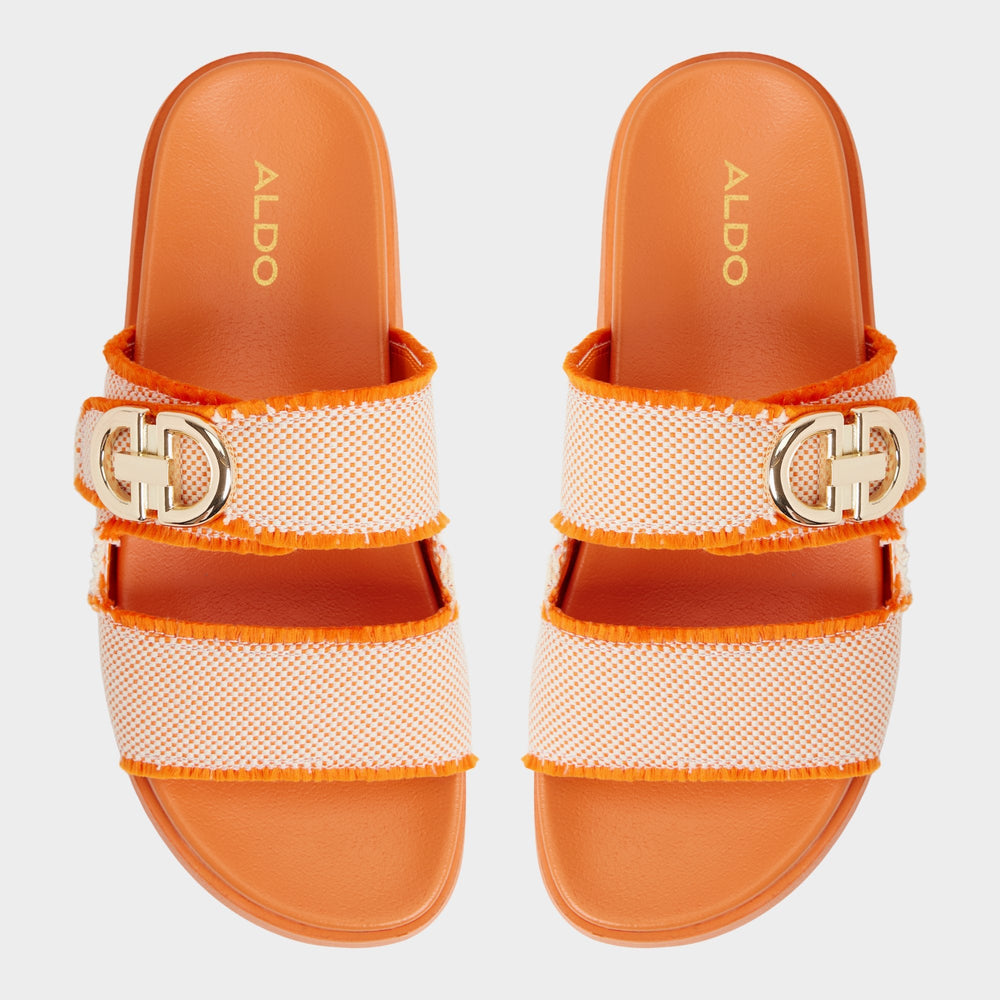 Daisymae Orange Women's Footbed sandals -  | Aldo discount