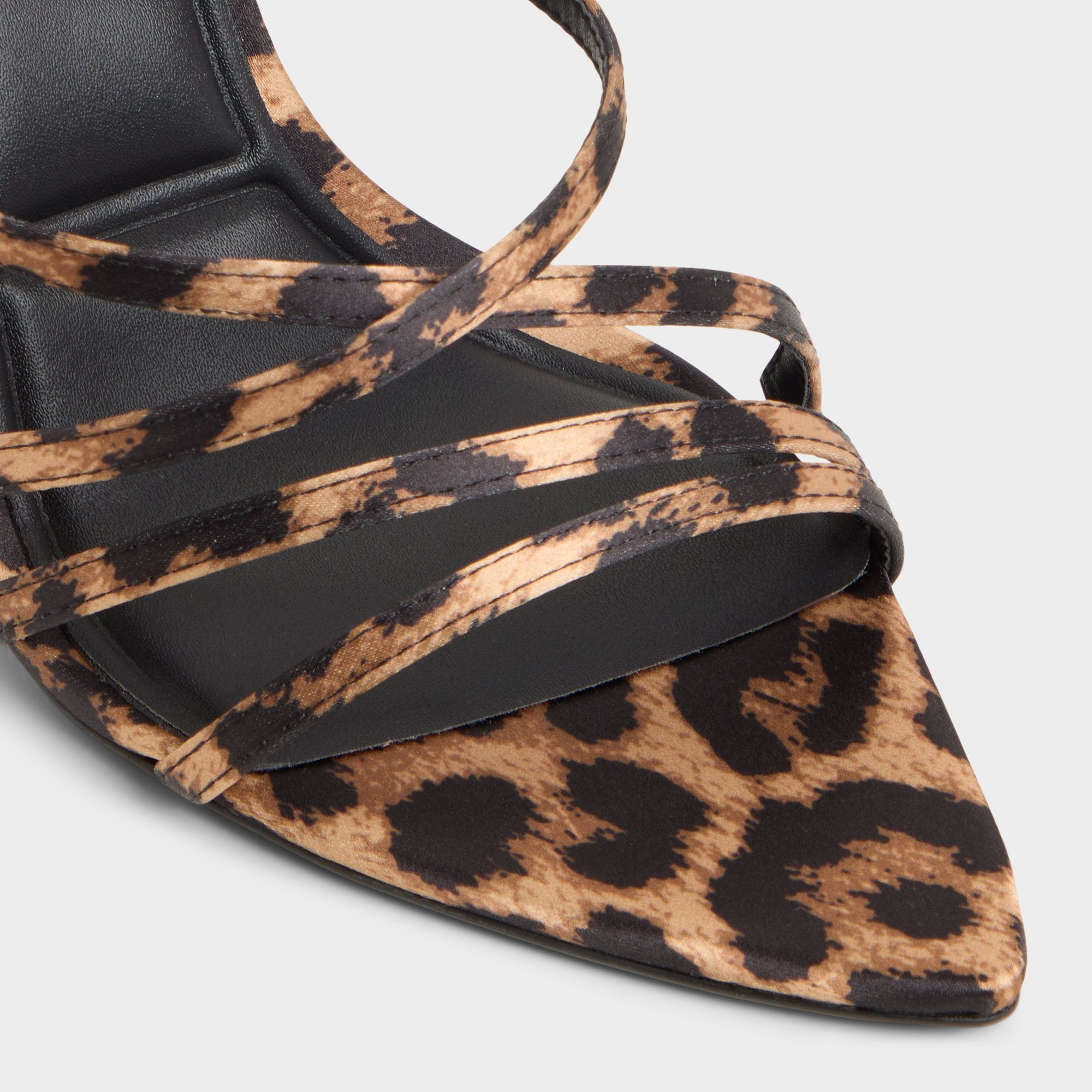 Solania Brown Multi Women's Strappy sandals - Strappy heeled sandal, Stiletto heel | Aldo outlet