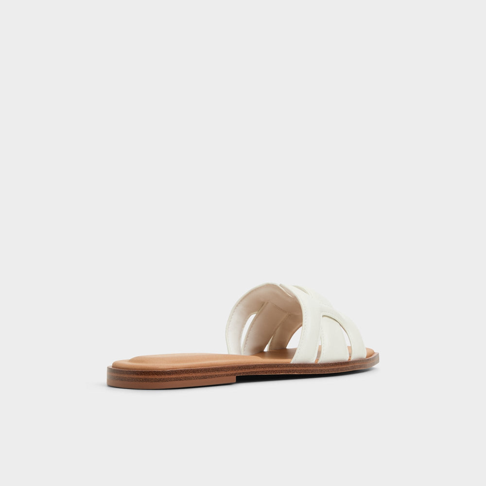 Eleny White Women's Flats - Slide sandal | Aldo sale