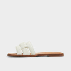 Eleny White Women's Flats - Slide sandal | Aldo sale