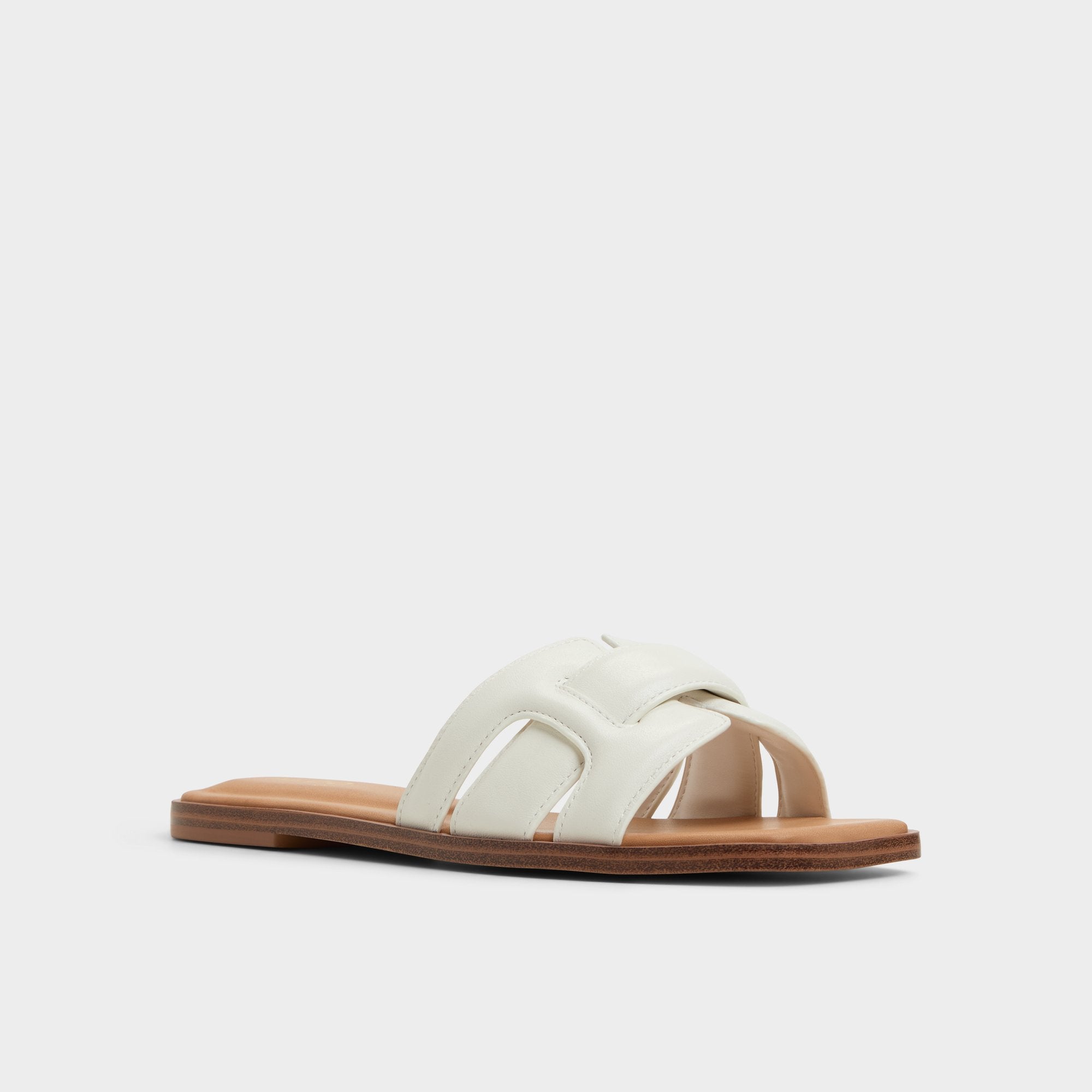 Eleny White Women's Flats - Slide sandal | Aldo sale