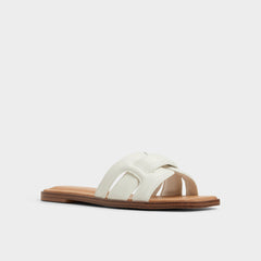 Eleny White Women's Flats - Slide sandal | Aldo sale