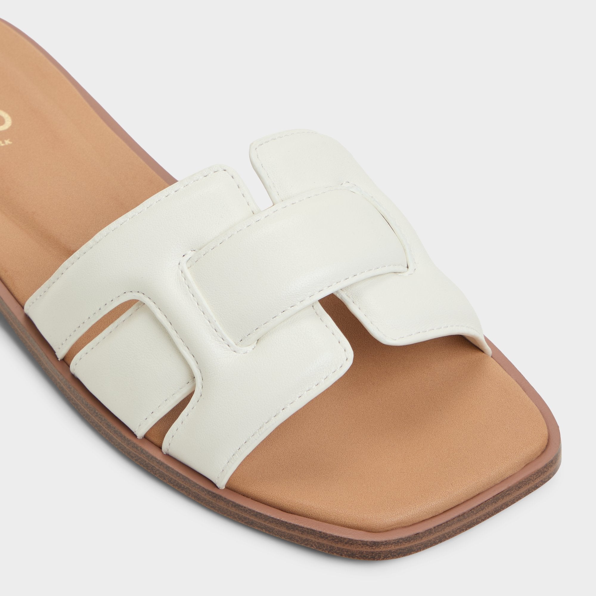 Eleny White Women's Flats - Slide sandal | Aldo sale