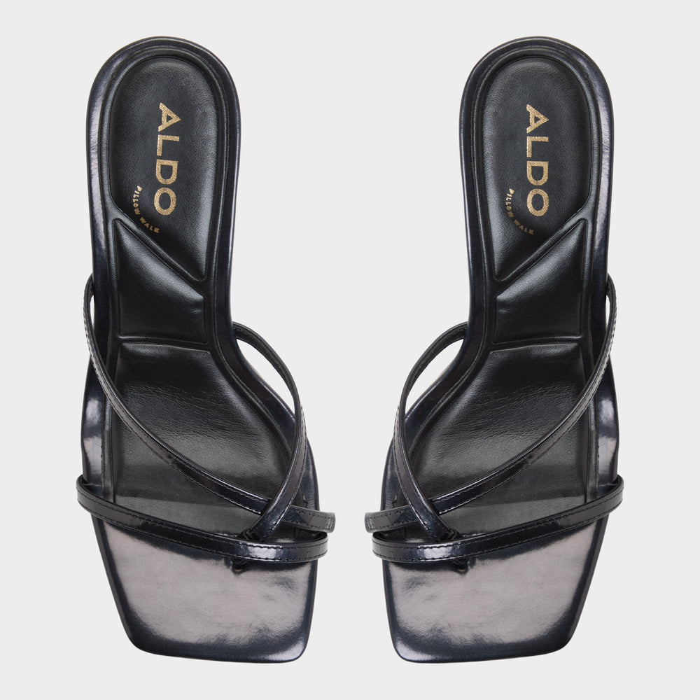 Calypsa Black Women's Animal Prints - Strappy heeled sandal, Block heel | Aldo on sale