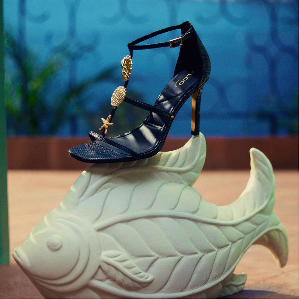 Summerdate Black Women's Strappy sandals - Strappy heeled sandal | Aldo outlet