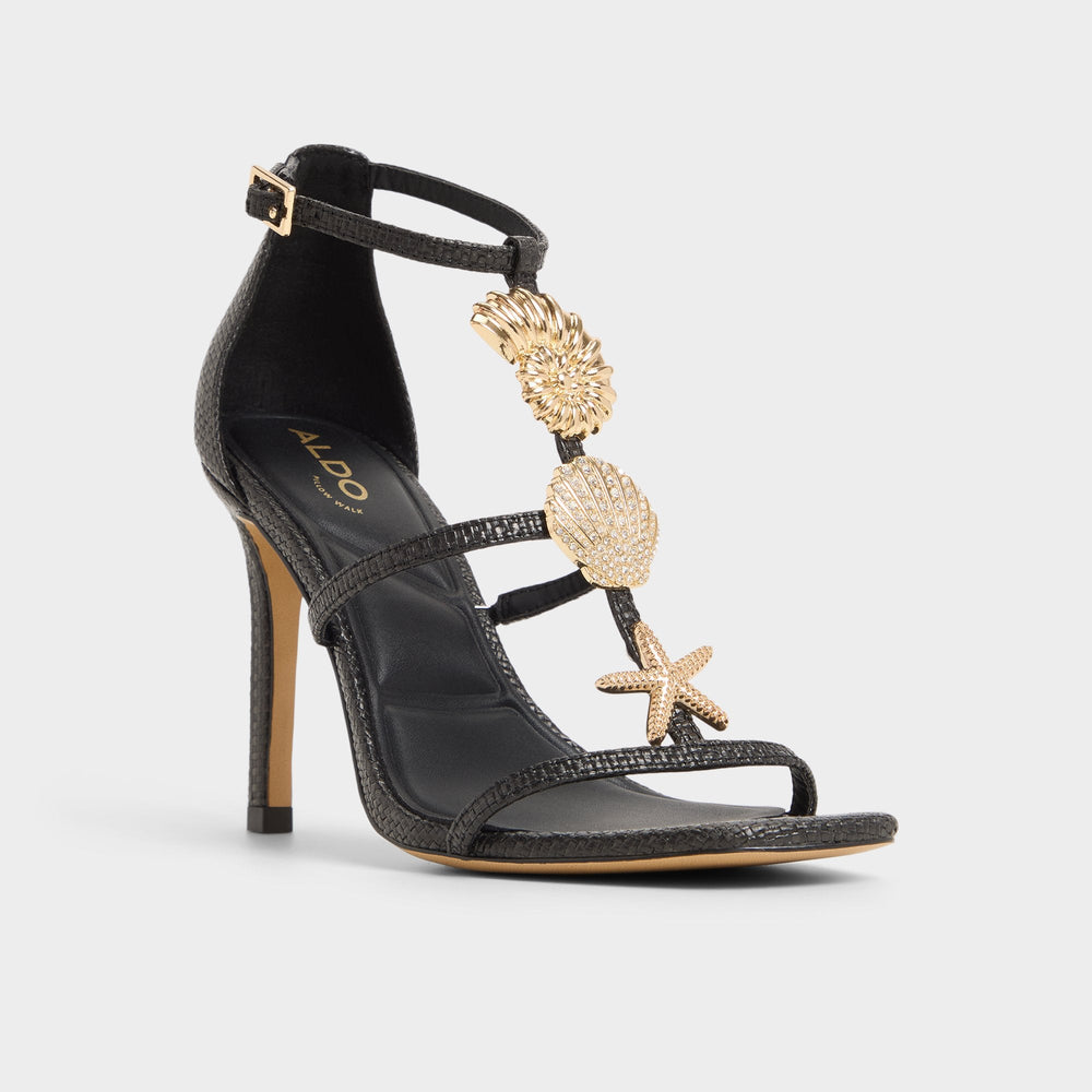 Summerdate Black Women's Strappy sandals - Strappy heeled sandal | Aldo outlet