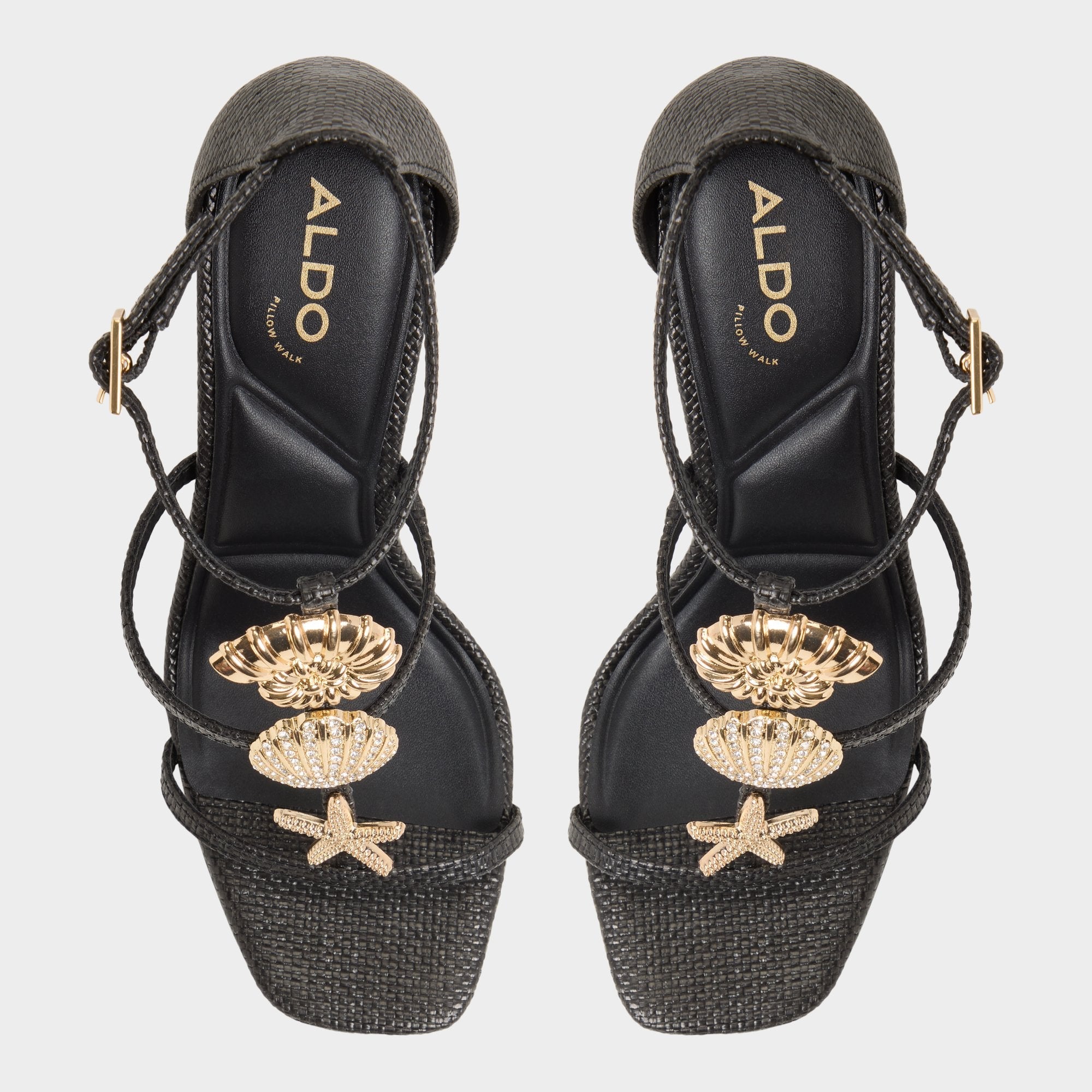 Summerdate Black Women's Strappy sandals - Strappy heeled sandal | Aldo outlet