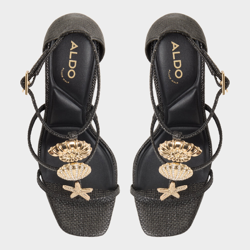 Summerdate Black Women's Strappy sandals - Strappy heeled sandal | Aldo outlet