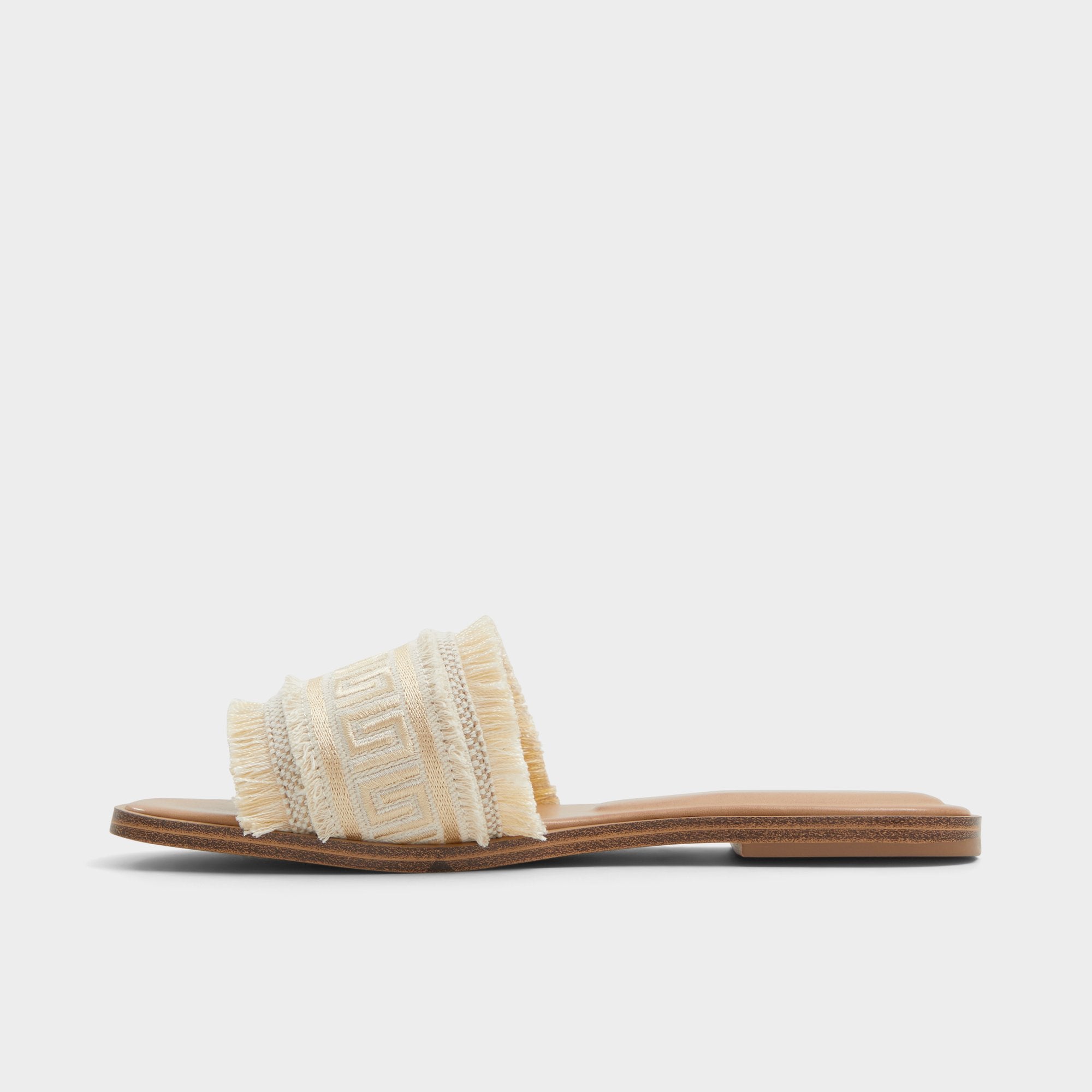 Nalani Gold Women's Flats - Slide sandal | Aldo sale