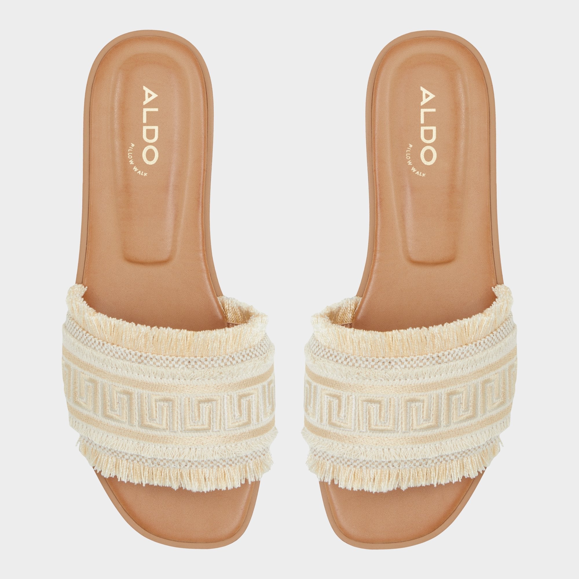 Nalani Gold Women's Flats - Slide sandal | Aldo sale