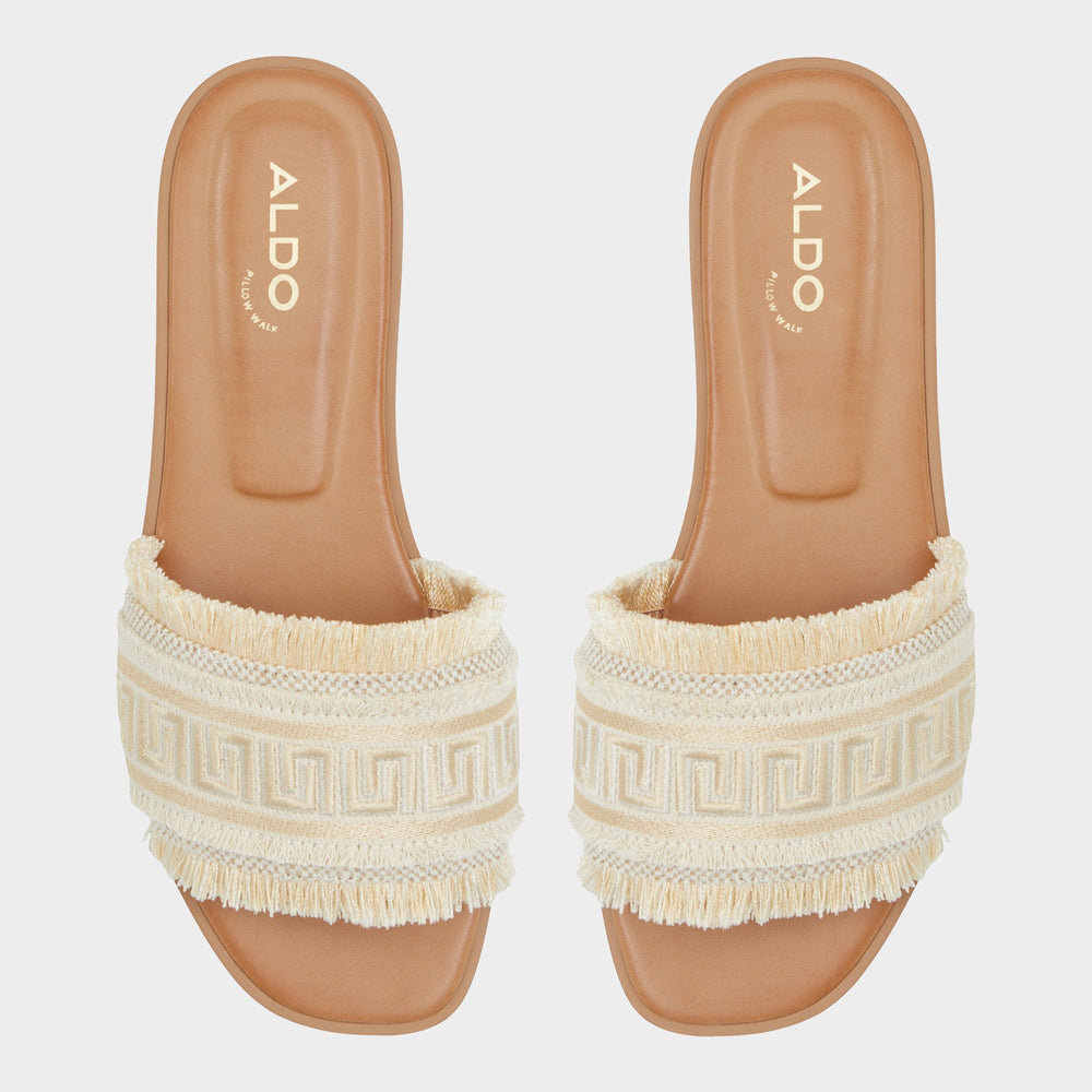 Nalani Gold Women's Flats - Slide sandal | Aldo sale