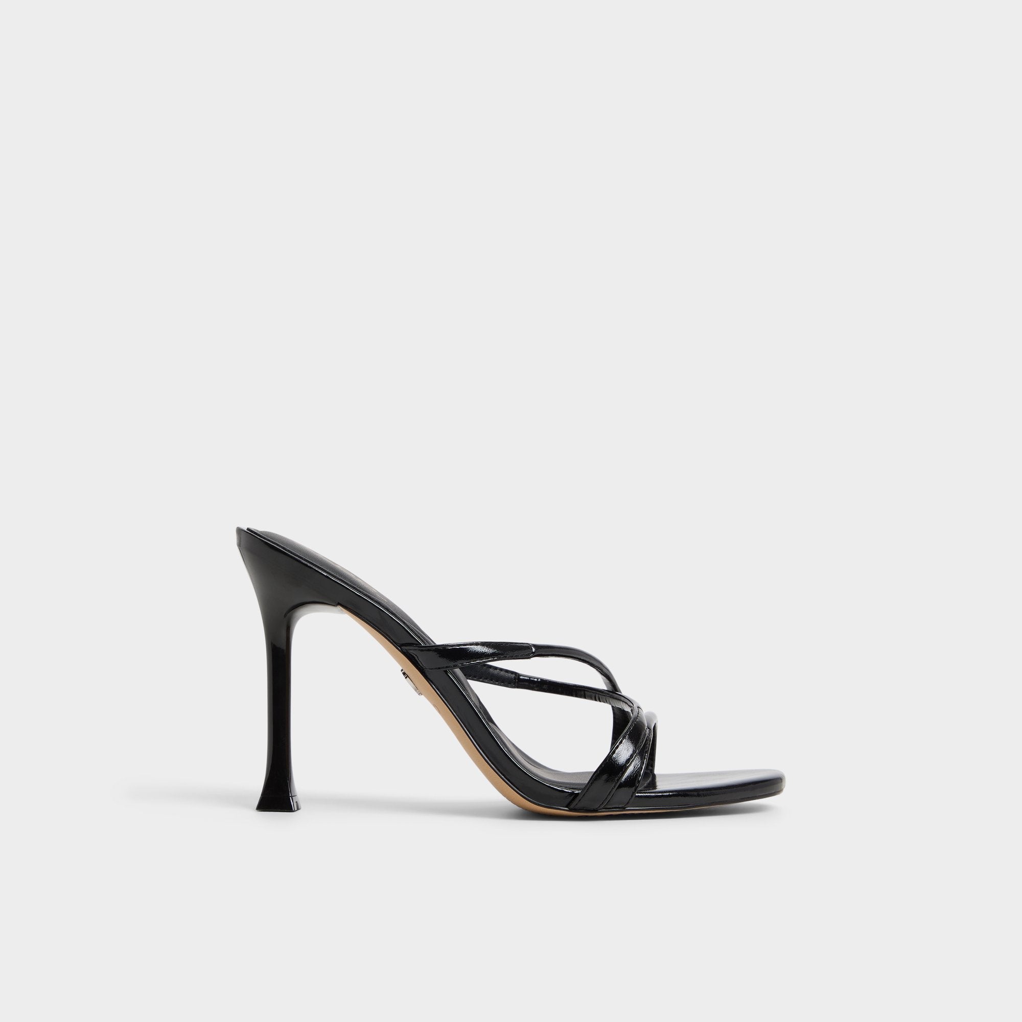Velaia Black Women's Heeled mules - Heeled mule, Stiletto heel | Aldo online