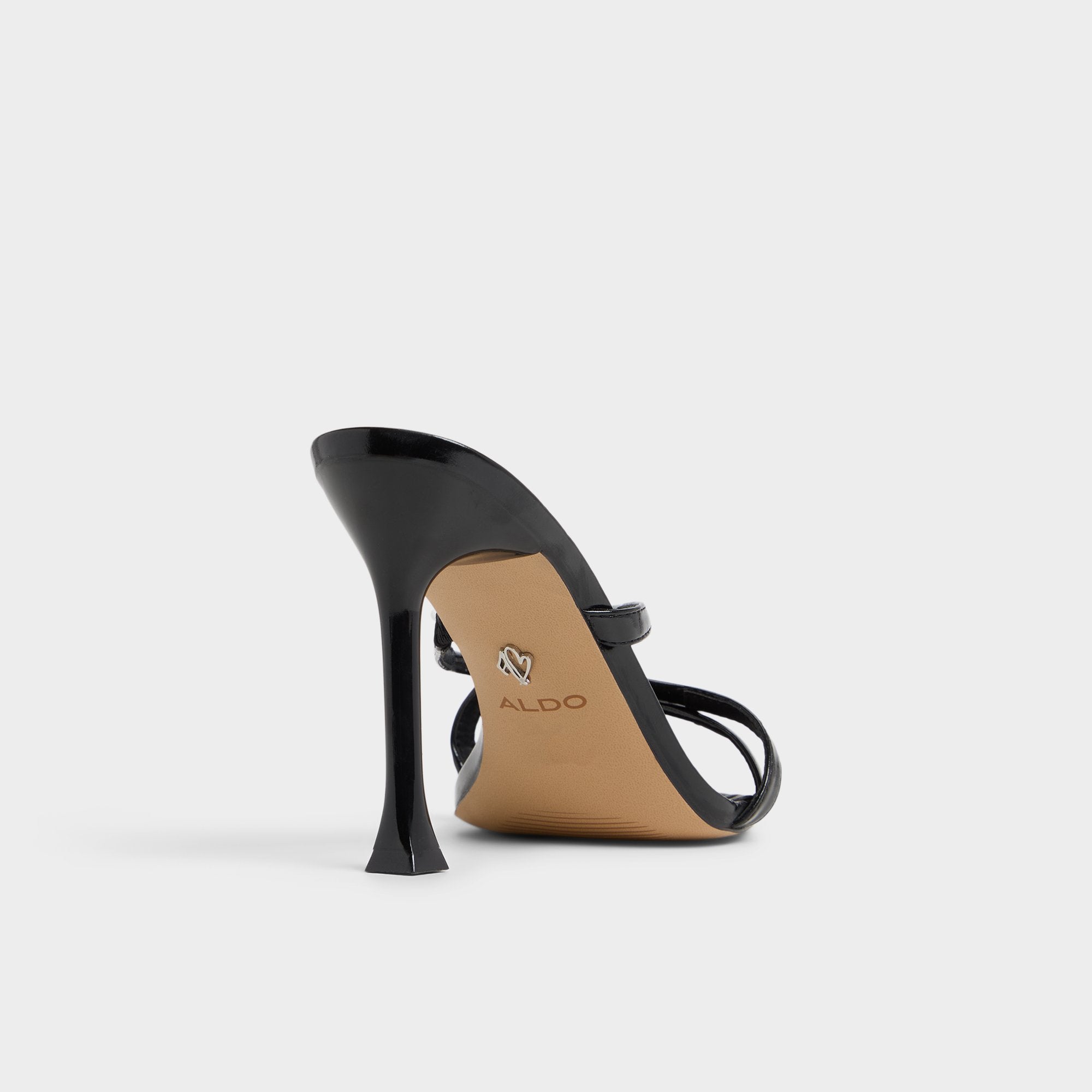 Velaia Black Women's Heeled mules - Heeled mule, Stiletto heel | Aldo online