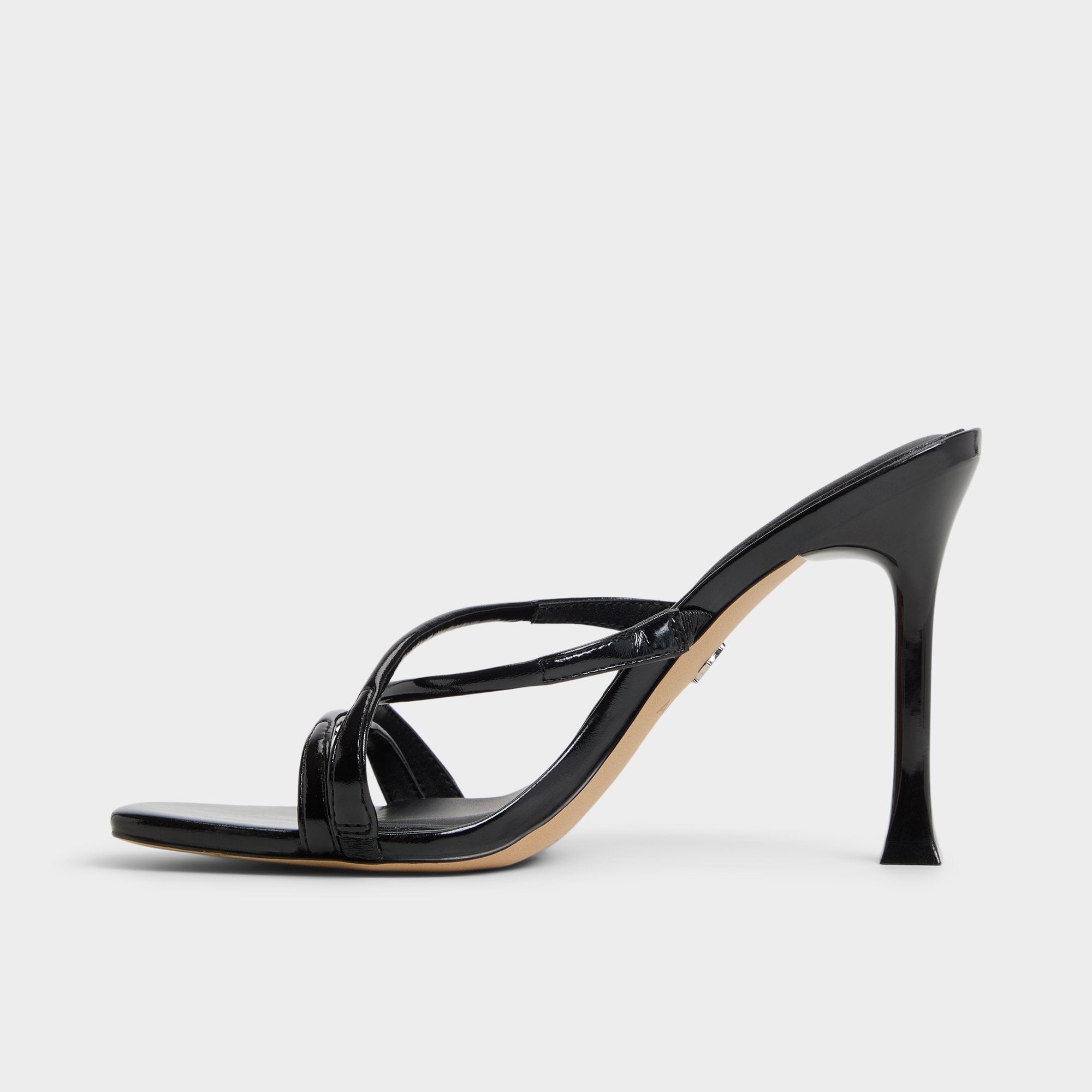 Velaia Black Women's Heeled mules - Heeled mule, Stiletto heel | Aldo online