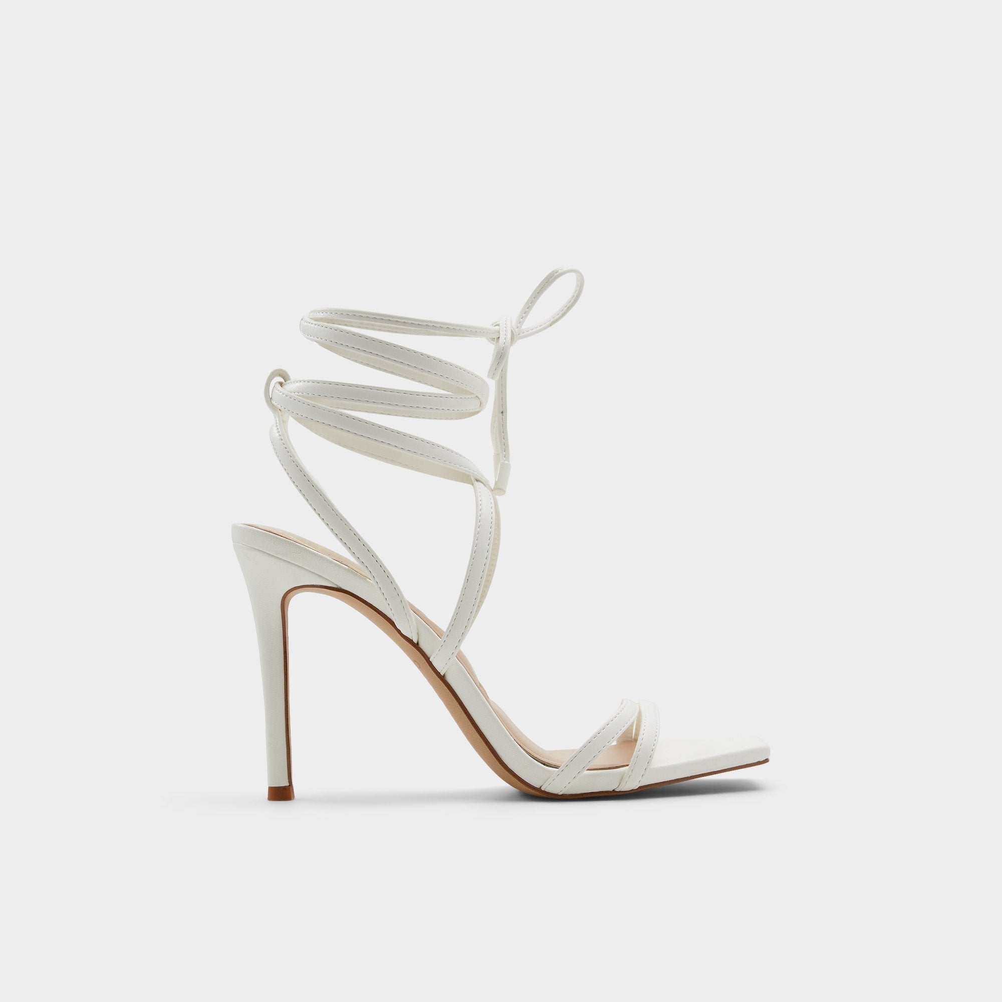 Phaedra in White - Strappy stiletto sandal, Stiletto heel | Aldo discount