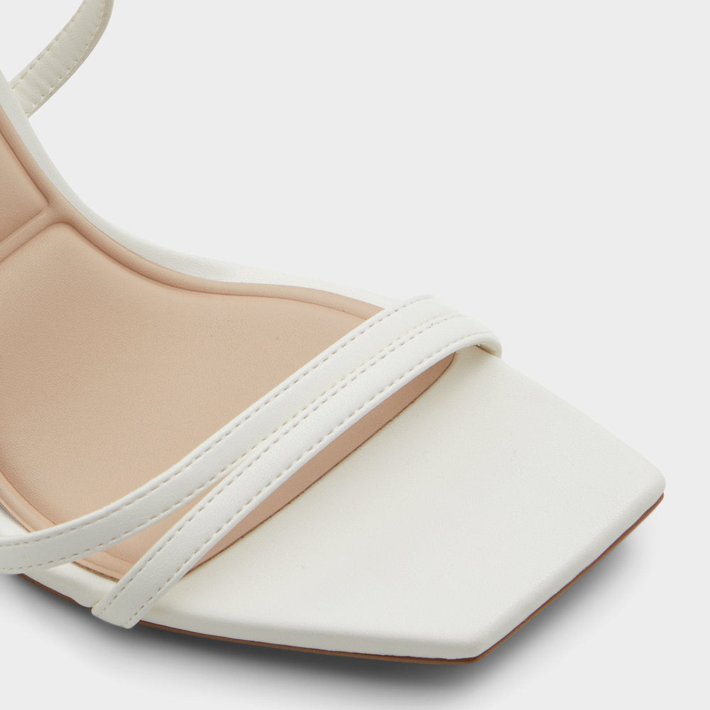 Phaedra in White - Strappy stiletto sandal, Stiletto heel | Aldo discount