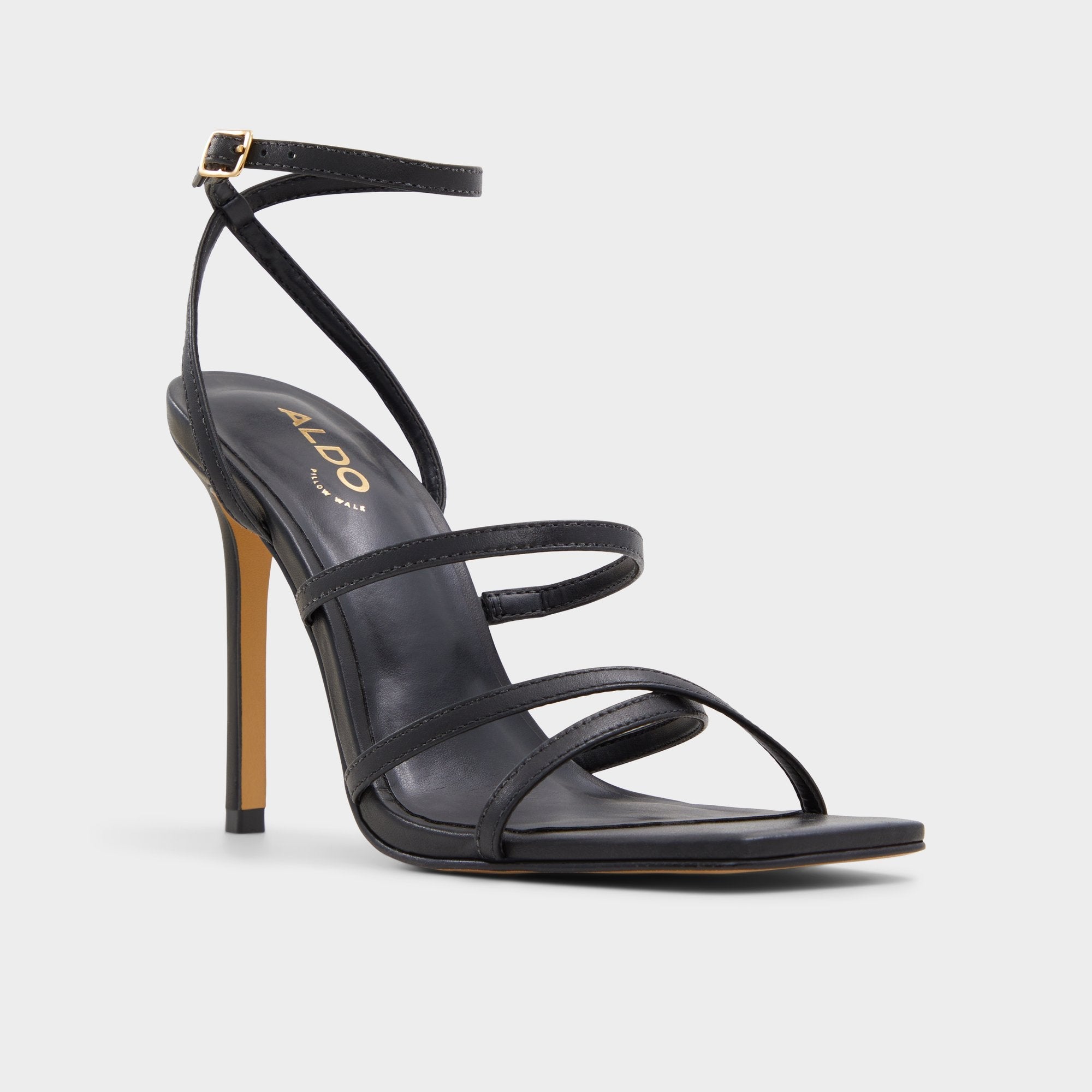 Galoi Black Women's Strappy sandals - Strappy heeled sandal | Aldo outlet