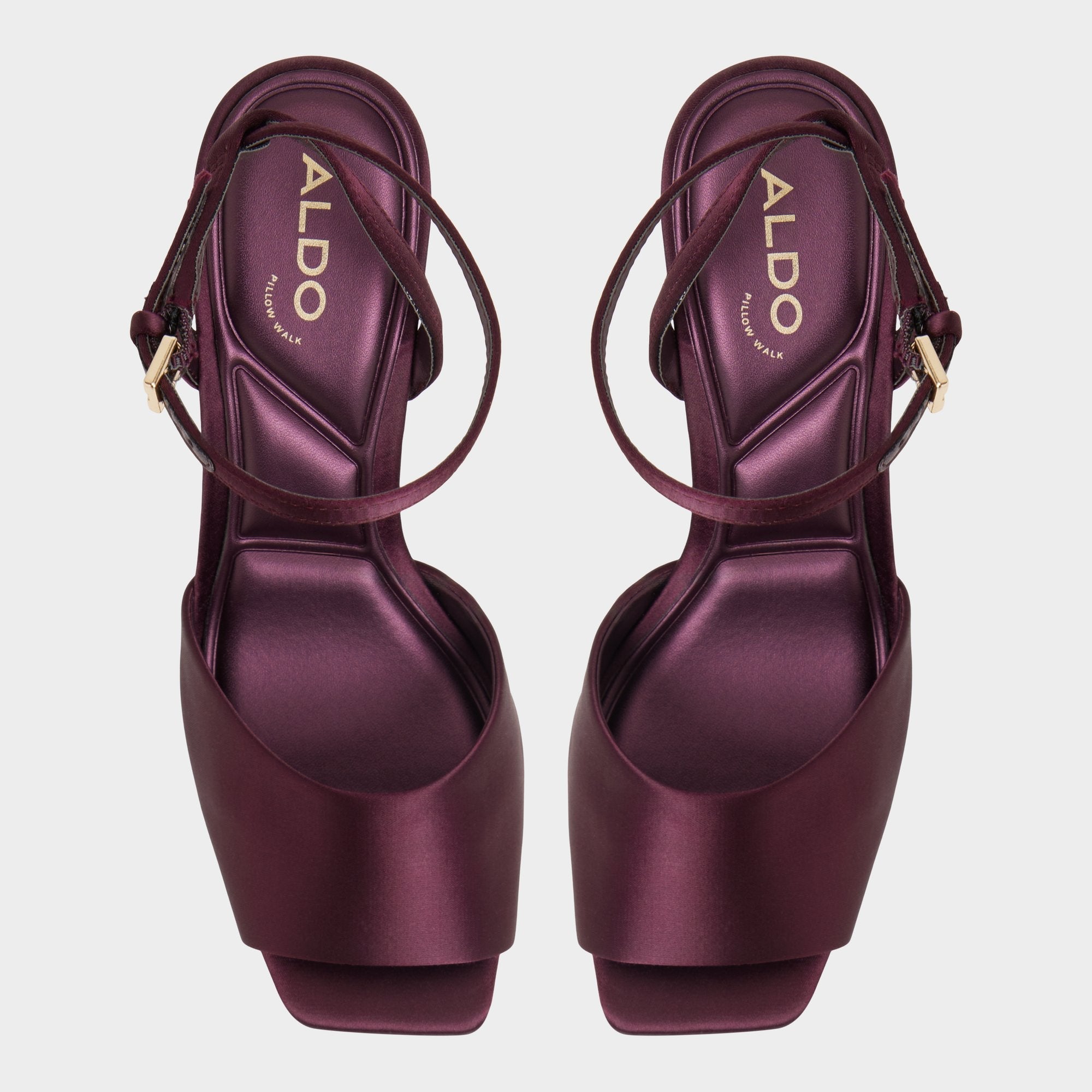 Kaiasien in Bordo 14151896 - Strappy heeled sandal, Stiletto heel | Aldo online