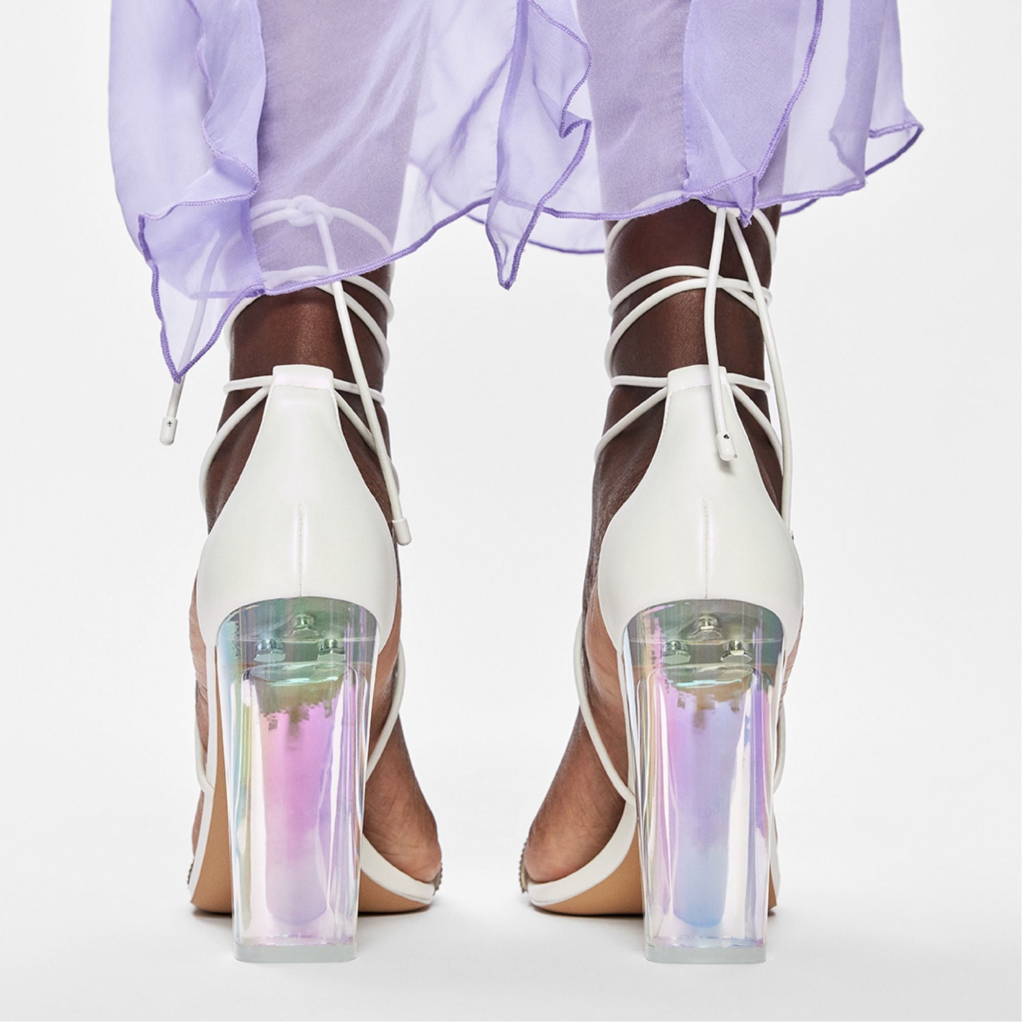 Onardonia in Open Natural - Strappy sandal, Block heel | Aldo discount