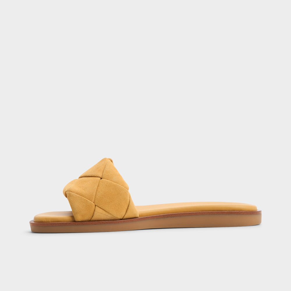 Esterelle Other Yellow Women's Flats - Slide sandal | Aldo outlet