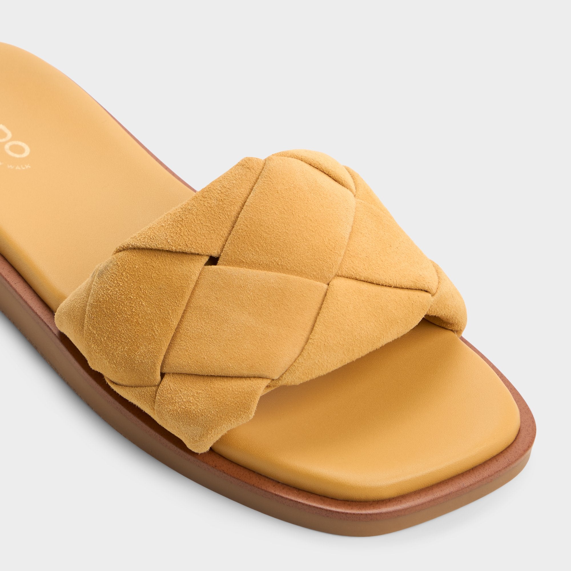 Esterelle Other Yellow Women's Flats - Slide sandal | Aldo outlet