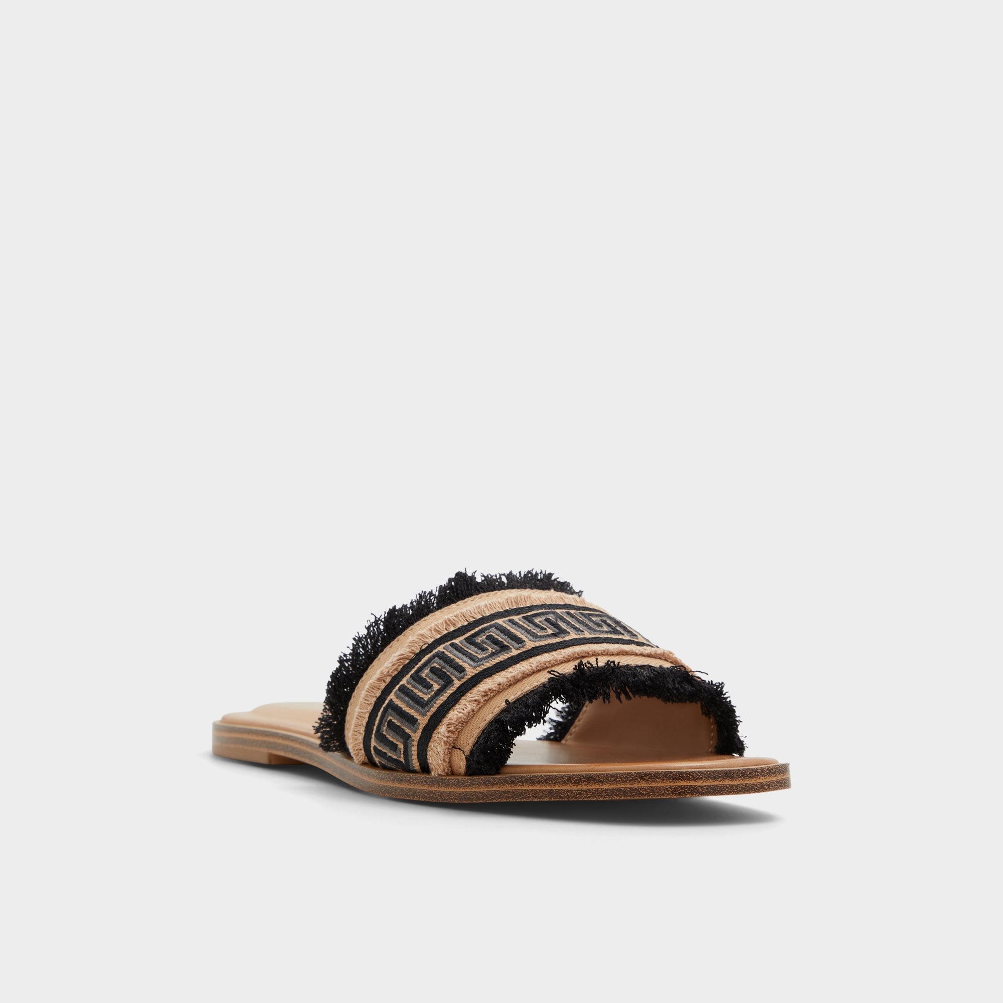 Nalani Open Black Women's Flats - Slide sandal | Aldo sale